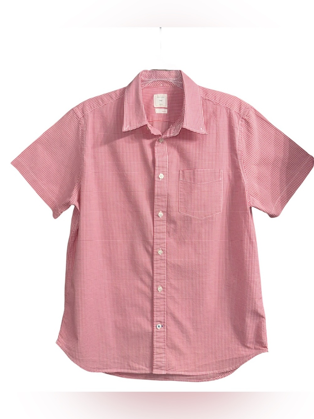 GAP Lived In, Men’s 100% Cotton Short Sleeve Button Up, Size Large - Picture 4 of 7